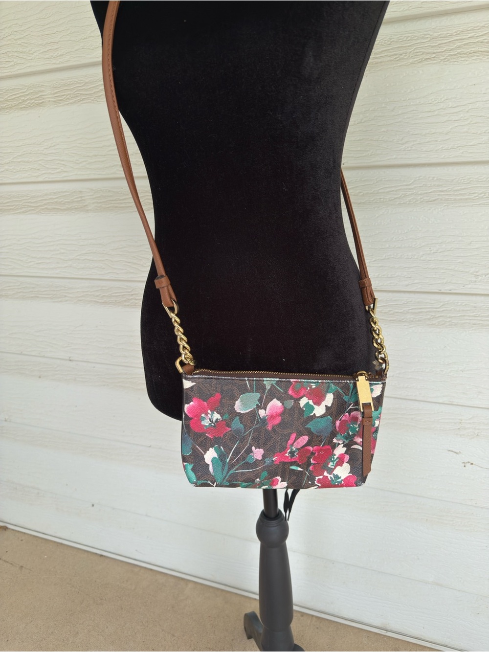 Calvin Klein Floral Crossbody